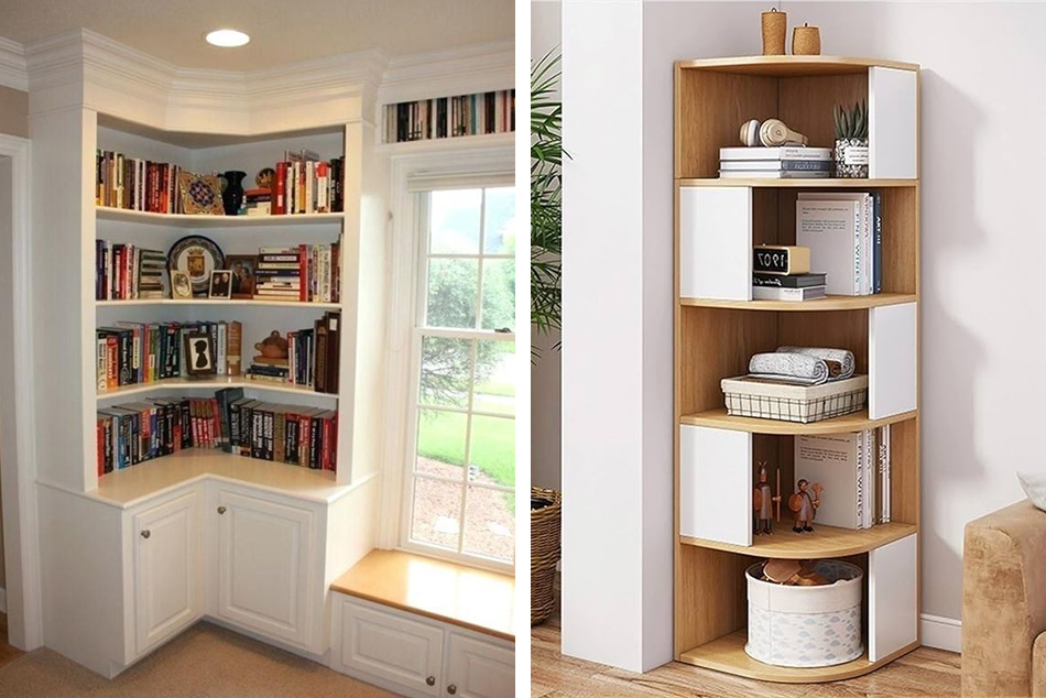 Секция с ъглов монтаж