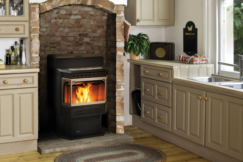 Отопление с пелетна печка